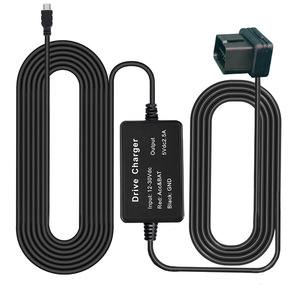 สายเคเบิลแปลงไฟ OBD สำหรับกล้องติดรถยนต์, สายแปลงไฟสำหรับกล้องติดรถยนต์, สายแปลงไฟ 12V/24V เป็น 5V สำหรับกล้องวงจรปิดขณะจอดรถ ขายตรง L168 - Product Image 6