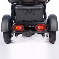 Tricycle électrique motorisé en acier, robuste> 60V >1000W, engrenages à 3 vitesses, plastique ouvert certifié DOT pour 4 passagers 20/58AH