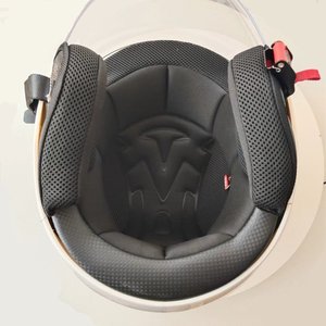 Giá thấp mát đen retro cổ điển mở mặt xe máy Mũ bảo hiểm để bán - Product Image 6