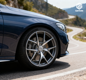 Pour Mercedes 19 pouces 8.5J 5x112 Argent Forgé Jantes Premium Upgrade pour Classe C Classe E Classe A CLA <span class=keywords><strong>GLA</strong></span> <span class=keywords><strong>AMG</strong></span> - Product Image 4