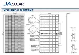 Panel <span class=keywords><strong>solar</strong></span> de células solares mono 144 de <span class=keywords><strong>JA</strong></span> <span class=keywords><strong>Solar</strong></span> 550 de 545W 560W para uso doméstico - Product Image 2