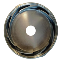 Diffuseur en sable vert moulé, à ailettes courbées, avec anneau d'usure usiné pour l'axe, revêtement époxy HT200, carter central