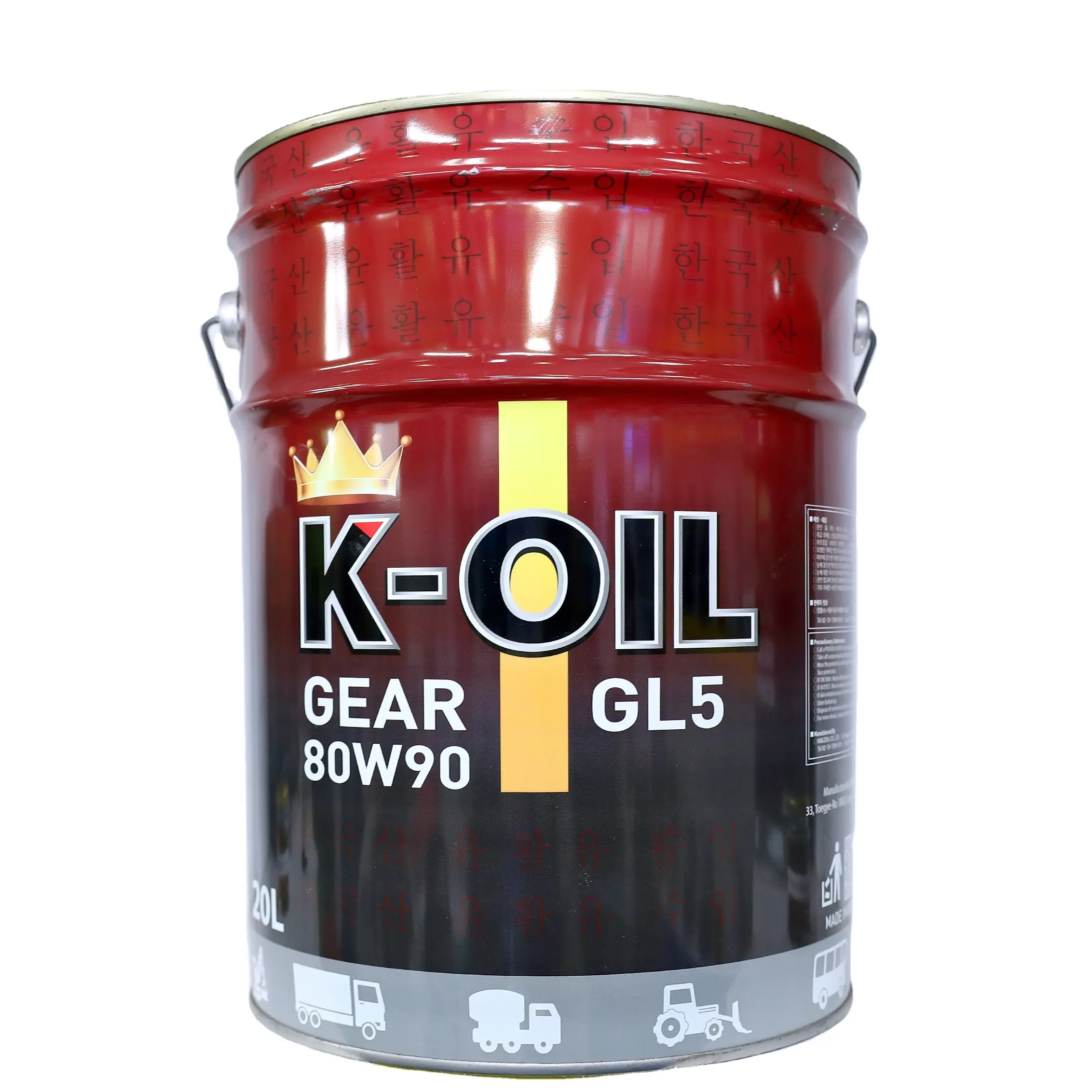 K-Oil GEAR GL-5 80 W90 bietet hervorragende Kraft übertragungs leistung und oxidativen Abbau made in Vietnam