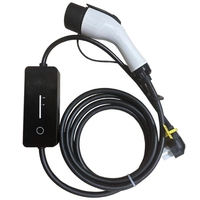 Chargeur de voiture électrique portable Shipstrive 7 kW AC, petit, noir, avec entrée 200-220V, facile à transporter, état neuf, pour utilisation industrielle