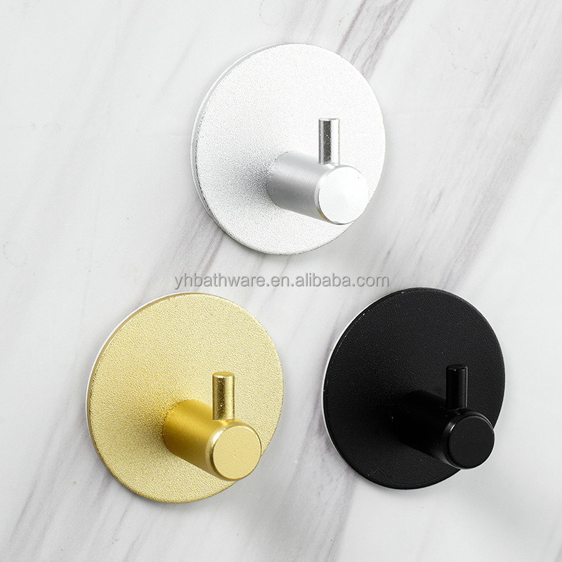 Promotion Silver Matte Black Towel Hooks