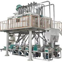 Moulin à farine de maïs commercial compact Haiyun, broyeur électrique, moteur, capacité de 15 tonnes/heure, 380V, garantie de 2 ans