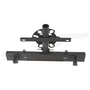 Soporte de matrícula tres en uno con asta de bandera para portón trasero para JK Wrangler 2007-2017, kit de carrocería, accesorios para coche - Product Image 5