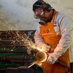 Roda gerinda abrasif Zirconia tahan karat <span class=keywords><strong>125mm</strong></span> penggiling tutup aluminium oksida untuk permukaan cakram pemotong logam potongan berikat-resin - Product Image 5