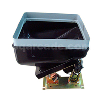 Distributeur de pièces de monnaie 24V de haute qualité, 4 trous, à impulsions, noir et bleu, en plastique, pour borne d'arcade, avec capteurs de comptage