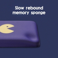 Coussin de souris pour clavier de jeu, Support de mousse à mémoire de forme, ergonomique en Silicone, antidérapant, bureau, ordinateur portable
