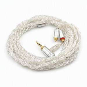 Cable de audio de repuesto MMCX de 1.2 m (4 pies) y 2.5 mm para auriculares <span class=keywords><strong>SE215</strong></span>, SE535, SE846, UE900 - Product Image 1