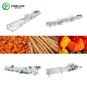 Línea de Producción para el Procesamiento de Bulbos Medianos de Hortalizas de Raíz con Congelación IQF - Product Image 1