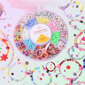 <span class=keywords><strong>Pulseras</strong></span> de Cuentas <span class=keywords><strong>para</strong></span> Manualidades, Cuentas de Dibujos Animados Creativas y Educativas <span class=keywords><strong>para</strong></span> Personas con Problemas de Visión, Collares de Manualidades, Accesorio <span class=keywords><strong>para</strong></span> <span class=keywords><strong>Niñas</strong></span> - Product Image 1