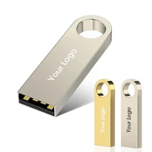 OEM Customized Logo Selling Pendrive USB2.0 USB3.0 128MB 256MB 512MB 1G 2G 4G 8GB 16GB 32GB 64GB 128G Metal Flash Drives