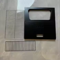 Barbecue pliant en fer forgé de style américain, en forme de X, épaisseur 40 cm, pour la cuisson, le camping et les pique-niques
