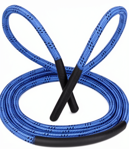 <span class=keywords><strong>Cravallo</strong></span> Langlebiges 3m Blaues Anpassbares Nicht-Smart Springseil für Boxen, Ausdauersport, MMA & HIIT, Erwachsene, 1-3KG Kapazität - Product Image 1