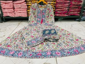 Ensemble kurta en coton imprimé de créateur Kurti avec ensemble Dupatta pour toutes les occasions vêtements de mariage fabricant et exportateur indiens - Product Image 4