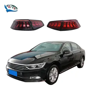  Nuevo diseño de puerta trasera luz LED trasera de coche lámpara de luz de la cola para VW Passat B8 Caddy 2017-2019