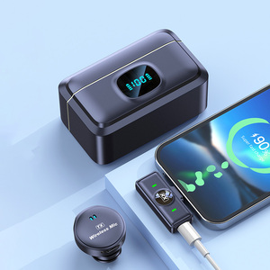 Microfono Lavalier Magnetico Wireless Q8 con Display LED per Interviste - Product Image 2