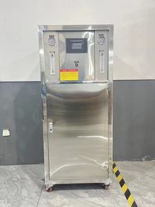 500L/giờ hộ gia đình Thiết bị xử lý nước 220V thép thẩm thấu ngược RO nhà máy hệ thống lọc nước với PLC 1 năm bảo hành - Product Image 5