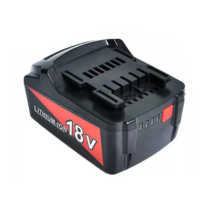 메타보 18v 전동 공구 MTB BS18LT 무선 리튬 이온 배터리 재고 용 고출력 6.0Ah 교체 배터리 - Product Image 1
