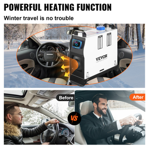 VEVOR 8kw 12v diesel air Parking <b>Heater</b> with LCD Screen Switch Remote Control - Product Image 4