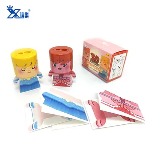 Neues Design Material schul infantil niedlich manuell sacapuntas kind DIY papierfertigung handwerk Bleistift-Schärfer Kawaii Schreibwaren Großhandel