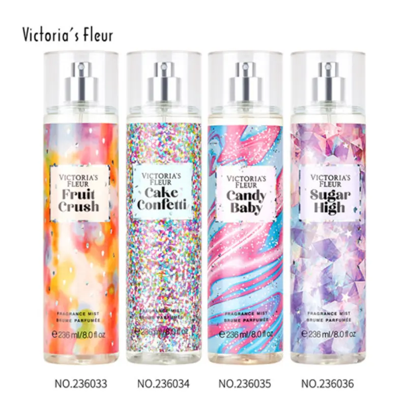 Hot Sale Original Designer Fragrance Women Body Spray Perfume Oil For Women Floral