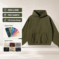 Sweat-shirt pour homme de haute qualité avec logo personnalisé, style délavé, unisexe, coupe ample, streetwear, sweat-shirt à capuche