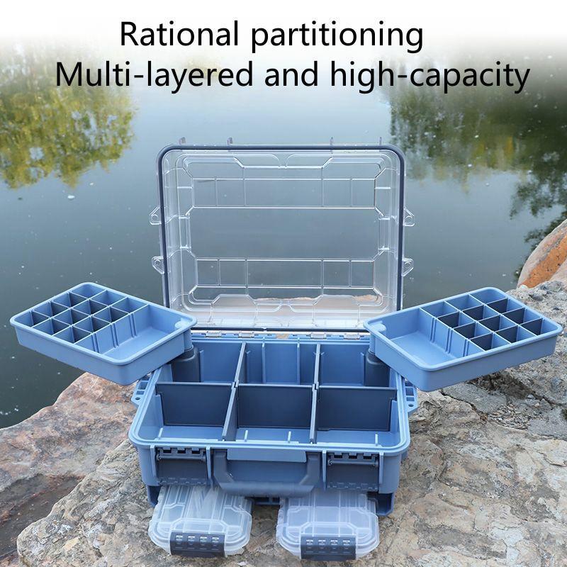 high capacity tackle box PLUSINNO Fishing Kit, Large 12X Spacious 4-Layer Tackle Box, 547 Pcs Flambeau Outdoors NextGen 6/0 Large Fishing Tackle Box The fresh THKFISH Waterproof Fishing Tackle Box