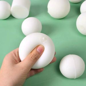 Juguete Antiestrés Novedoso a Precio de Fábrica al por Mayor, Pelota Redonda de Goma Suave, Juguete para Apretar, Pelota para Aliviar el Estrés - Product Image 1