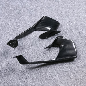 Ailerons en fibre de carbone pour moto Yamaha YZF-R1 2020-2025 – Pièces aérodynamiques en fibre de carbone noire, légères et à montage direct - Product Image 6
