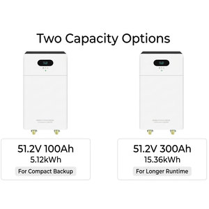 Batería de Almacenamiento de Energía LiFePO4 Todo en Uno de 51.2V 300Ah, Montada en Pared, con Inversor de 5-10kW para Almacenamiento Solar en la UE, IP65 - Product Image 4