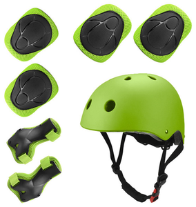 Nhà Máy Trực Tiếp Bán CE <span class=keywords><strong>EN1078</strong></span> Cấp Giấy Chứng Nhận 7-IN-1 Skate Mũ Bảo Hiểm Và Đầu Gối Khuỷu Tay Cổ Tay Pads Set Cho Trẻ Em Bảo Vệ Bánh Răng - Product Image 6