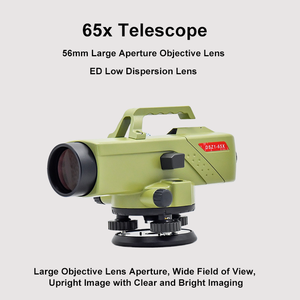 Высокоточный оптический нивелир Jaice DSZ1-65X с самовыравниванием, металлический, точность 2 секунды, гарантия 1 год, с аксессуарами - Product Image 3