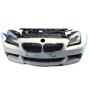 Paraurti Anteriore per BMW Serie 6 F06 <span class=keywords><strong>F12</strong></span> F13 con Fori per Fendinebbia, Materiale ABS, Colore Nero, Facile Installazione - Product Image 3