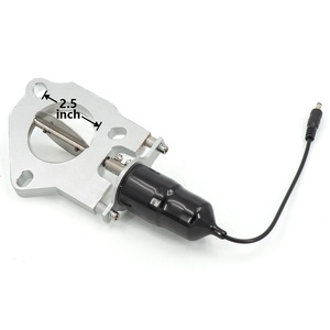 Tubo de <span class=keywords><strong>escape</strong></span> de DOBLE CONTROL flexible de 2,5 pulgadas 304 acero inoxidable <span class=keywords><strong>tipo</strong></span> y con botón de control remoto - Product Image 6
