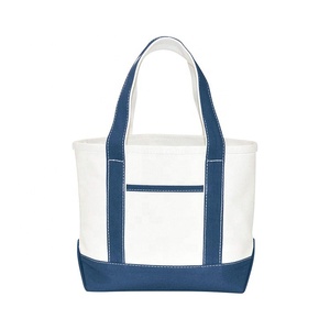 Sac fourre-tout design élégant en toile patchwork <span class=keywords><strong>avec</strong></span> <span class=keywords><strong>poche</strong></span> <span class=keywords><strong>extérieure</strong></span> et fermeture à glissière sur le dessus Sac en toile personnalisé réutilisable - Product Image 1