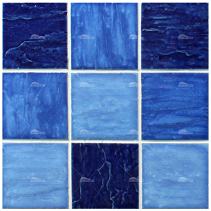 4 "Color mixto Precio de gran tamaño piscina de azulejos Marruecos esmaltado de cerámica de porcelana brillante superficie rústico azulejos de la piscina - Product Image 5