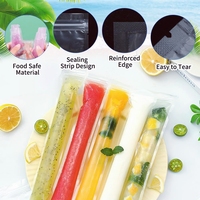 Sac de moule à crème glacée en PE recyclable avec poignée, idéal pour enfants et adultes - Pour crème glacée maison, jus de fruits et sucettes glacées