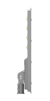 Lampe solaire intégrée pour route 30W-50W IP66 étanche, installation horizontale et verticale