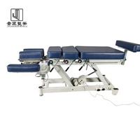 Table de physiothérapie pliable à commande électrique moderne, dernière génération, 3 moteurs, pour chiropraticiens professionnels, hôtels, salles de sport