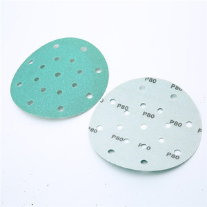 Disques de ponçage à fixation auto-agrippante, grain 80, ronds, pour le polissage du <span class=keywords><strong>bois</strong></span>, des voitures, des métaux, l'élimination de la peinture et de la rouille – Approvisionnement direct usine - Product Image 2