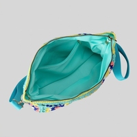 Sac bandoulière en coton fait main au crochet, motif grand-mère, fleur ajourée, fermeture éclair, collection Printemps-Été