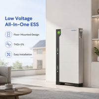 Batterie de stockage d'énergie domestique innovante 51,2 V 102 Ah, empilable, connexion hybride au réseau, conception basse tension