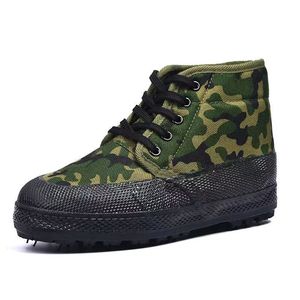 Bottes de travail en toile camouflage pour hommes, semelle épaisse, lacets avant, résistantes à l'usure, bottes de neige, taille adulte 46 48 50 52 - Product Image 3