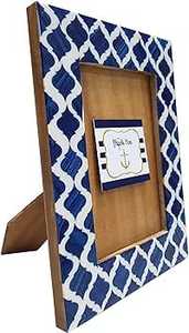 Personnalisé Belle qualité artisanale belle os en bois et incrustation de résine cadre photo pour la décoration de l'Inde. - Product Image 4