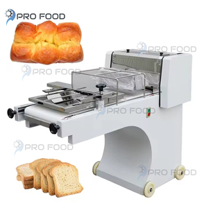 Machine automatique de moulage de pâte à pain d'acier inoxydable pour la production de pain grillé de pain de boulangerie formant - Product Image 4