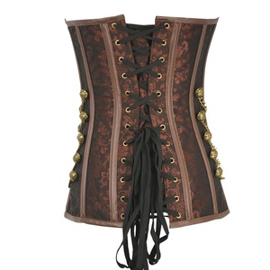Corpetto Steampunk Corsetto Sexy Corsetti e Bustini Slim Gothic Delle Donne di Corsetto Corsetto D'acciaio Dell'osso Plus Size Bustini S-6XL - Product Image 4