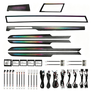 Kit de Panel de Luz Ambiental Dinámica Estilo Carbono/Madera <span class=keywords><strong>para</strong></span> Volkswagen <span class=keywords><strong>Passat</strong></span> B8 <span class=keywords><strong>2015</strong></span>-2022, Accesorios de Iluminación Interior <span class=keywords><strong>para</strong></span> Automóvil - Product Image 1